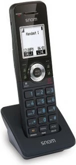 Telefon DECT Snom 110 SC, Mbështjellës pa tela, Speakerphone, 1000 kontakte, Caller ID, Ngjyrë e zezë