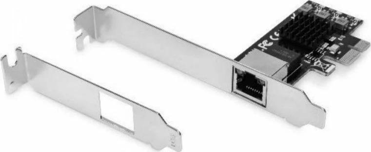 Kartë rrjeti PCIe Digitus DN-10135 2.5Gbps RJ-45, me bracket low-profile