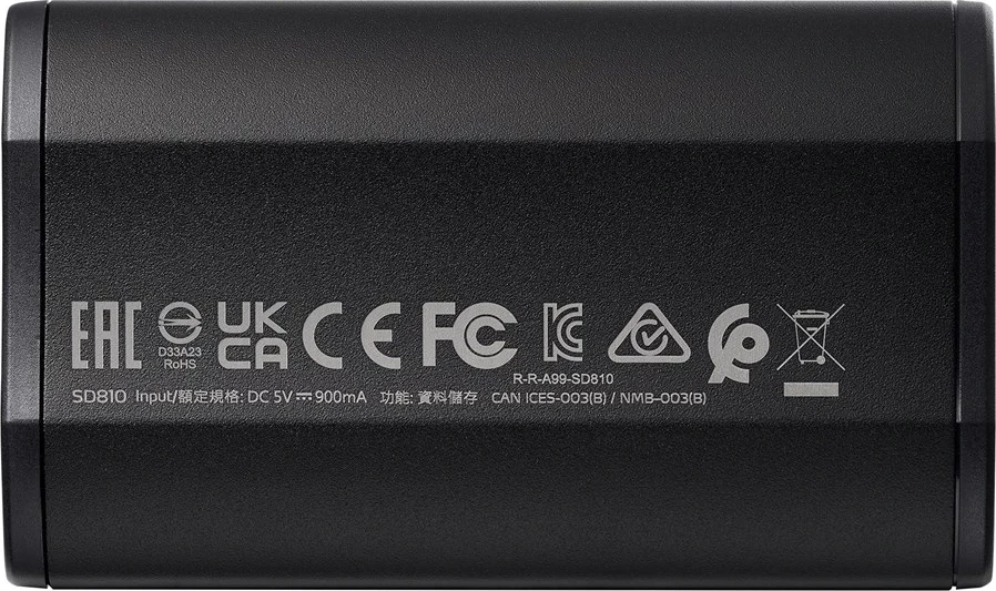 Hardisk i jashtëm ADATA SD810 2 TB, i zi