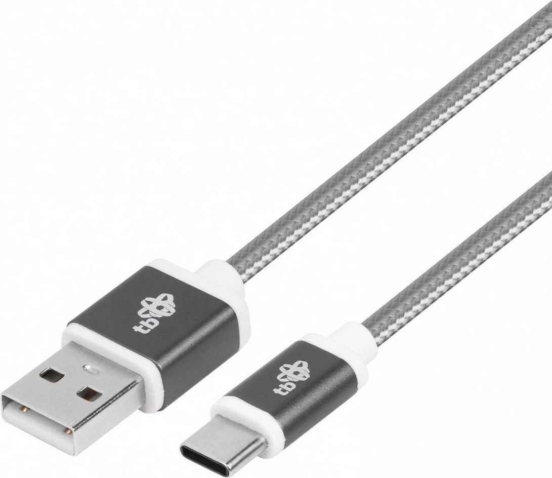 Kabllo USB në USB Type-C TB AKTBXKUCSBA150S, 1.5m, Gri
