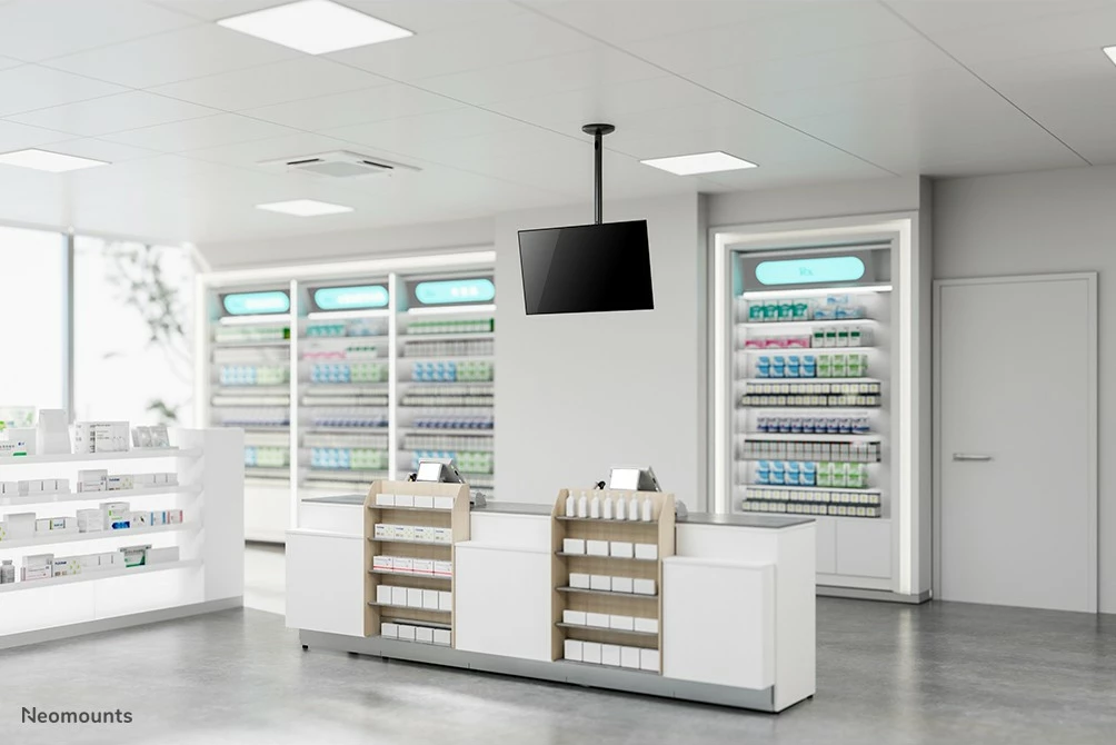 Mbajtës tavani Neomounts, Newstar, FPMA-C050BLACK, 10-30", i zi