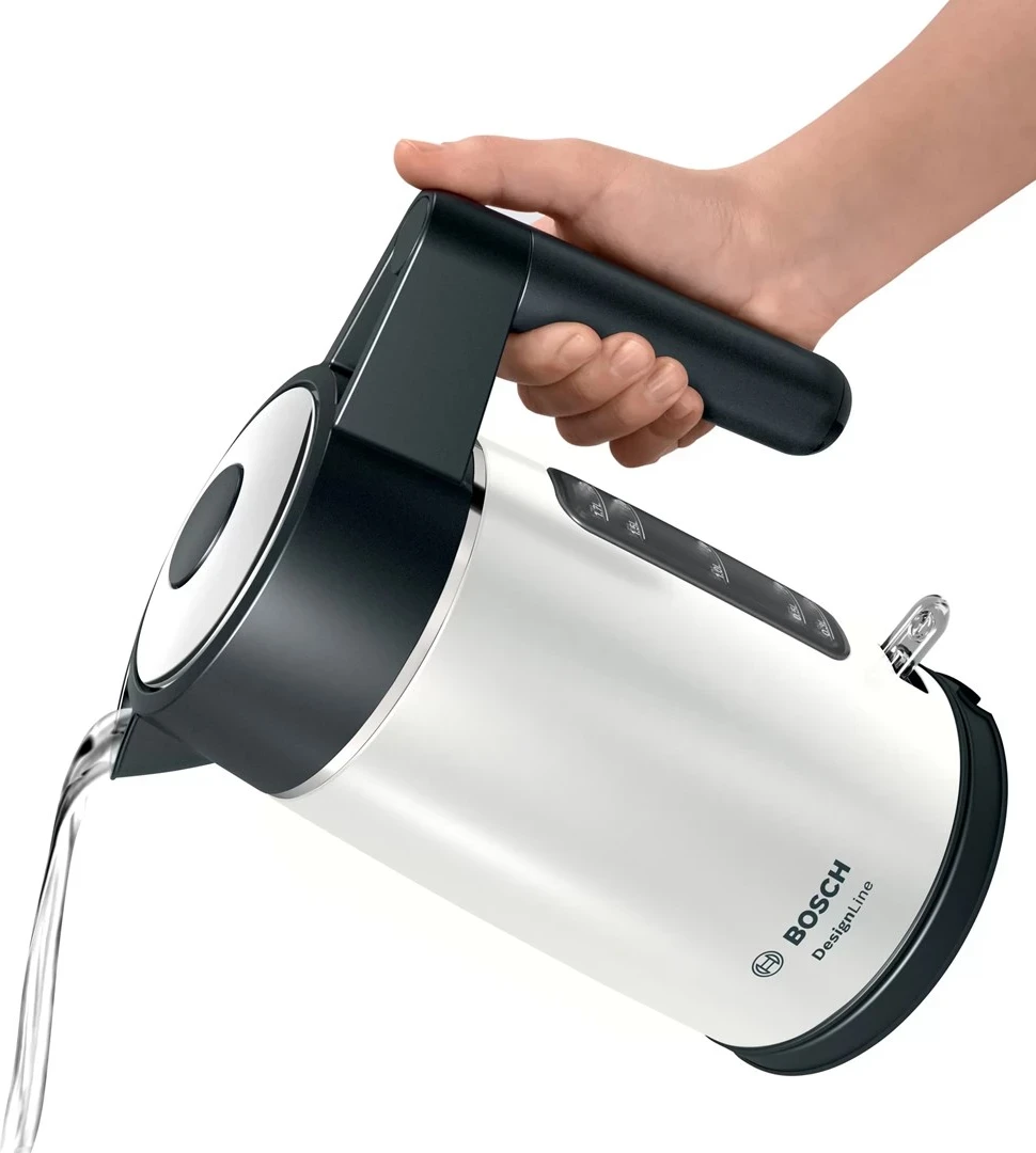 Vluese uji Bosch DesignLine, 1.7 L, 2400 W, e zezë