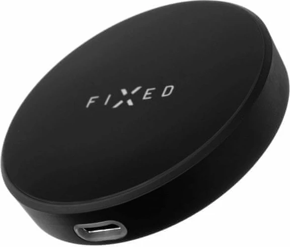 Stacion karikimi pa kabllo Fixed MagPowerstation FIXMPOS-BK 3-në-1 15W MagSafe/Qi, e zezë