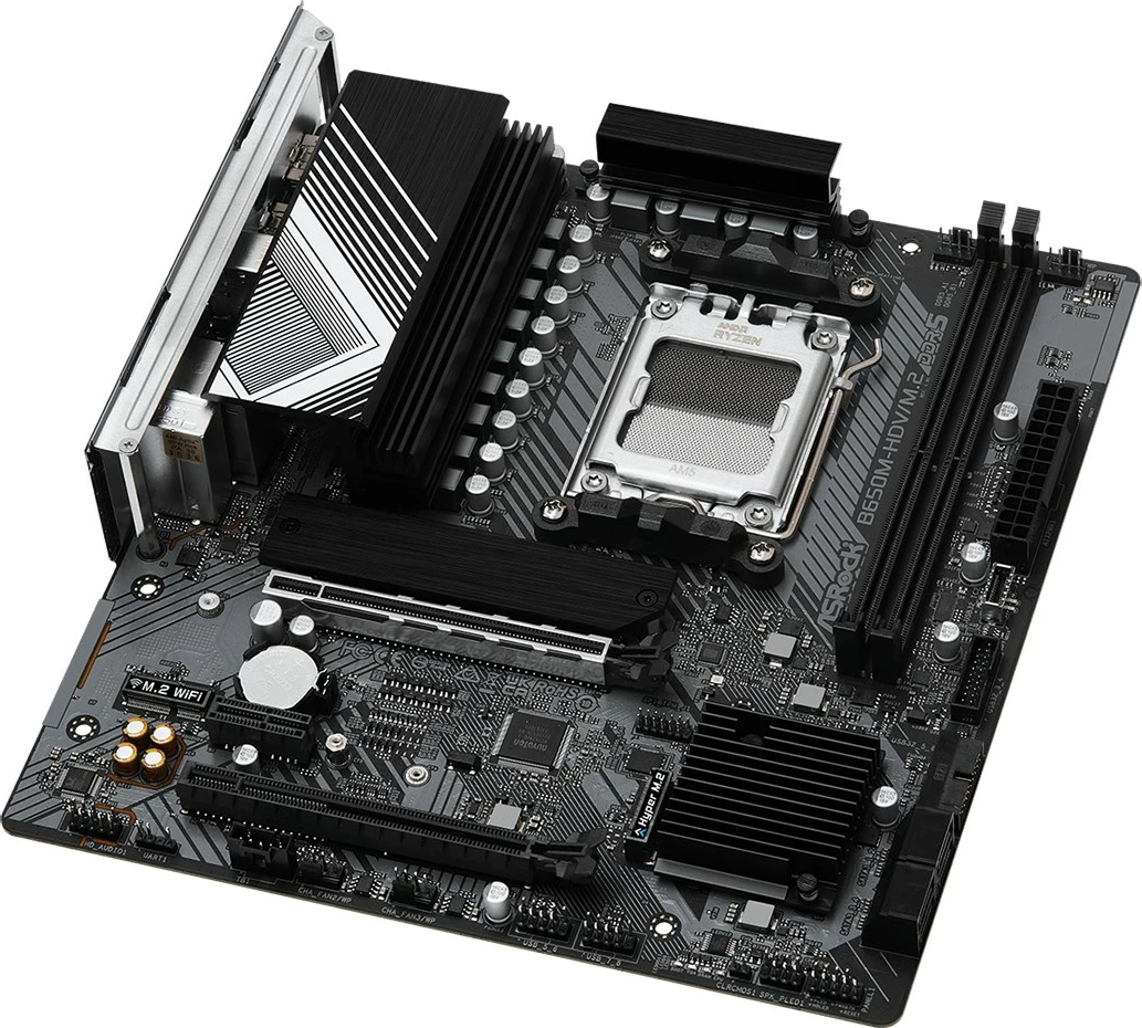 Pllakë amë Asrock B650M-HDV/M.2, Socket AM5, micro ATX