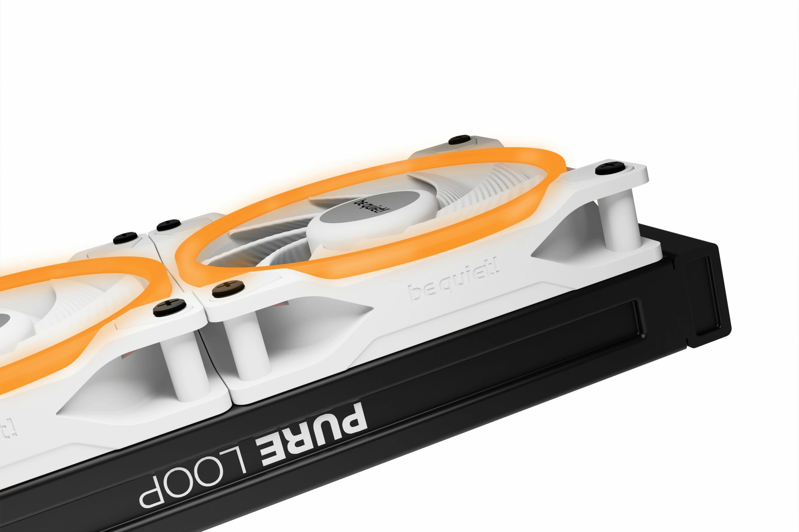 Ventilator kase Be Quiet! LIGHT WINGS 140mm PWM Triple-Pack high-speed, bardhë