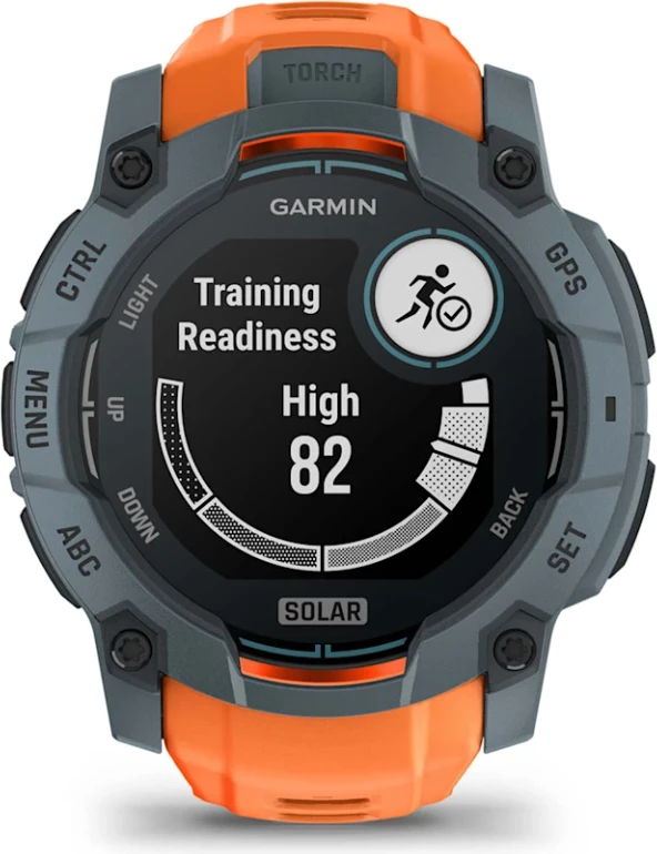 Smartwatch Garmin Instinct® 3 Solar – Twilight with Solstice Silicone Strap, 50 mm