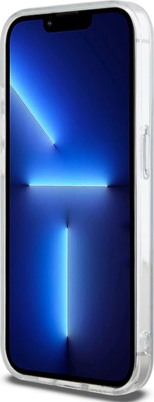 Mbështjellës DKNY IML Mono & Stripe MagSafe për iPhone 15 Pro Max, kaltër