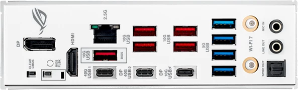 Pllakë amë ASUS ROG Strix X870-A Gaming WiFi, ATX, AM5, DDR5, e bardhë