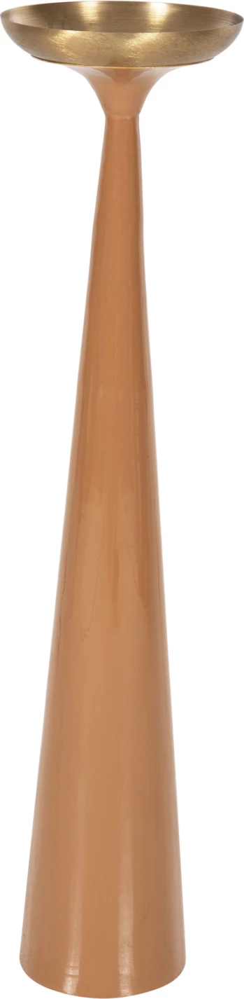 Shandan për dysheme (shtyllë) GUNTUR FH4383 metalik, ngjyrë salmon-ari, Φ20x87.5H cm