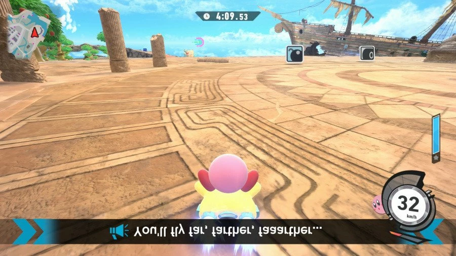 Lojë Nintendo Kirby Air Riders për Switch 2, EN (US) me subtitra PL, PEGI 7