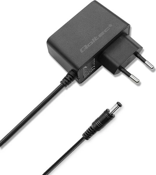 Furnizues energjie Qoltec 52412, 9V, 1A, 5.5x2.1mm, i zi