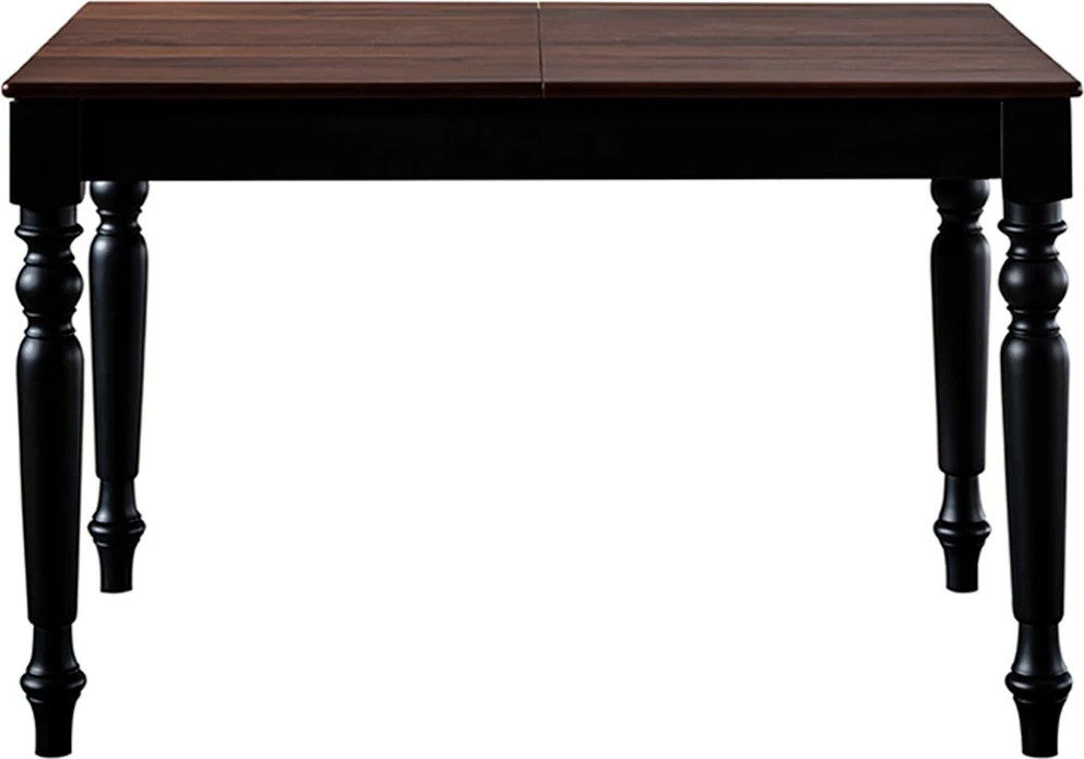 Tavolinë ngrënieje e zgjatshme, ngjyrë e bardhë dhe arre, Skye Decor, Albero14