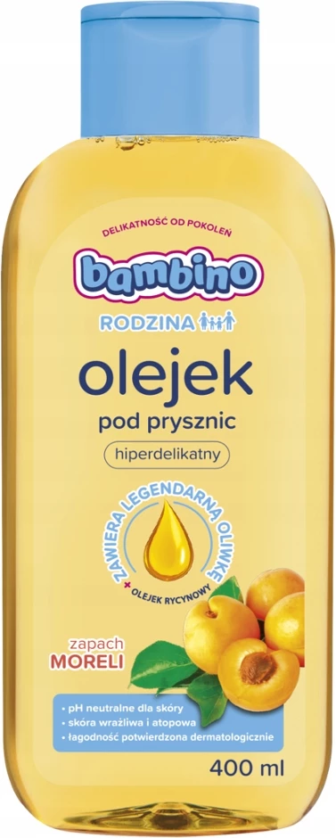 Vaj dushi Bambino Hypoallergenic Apricot 400ml