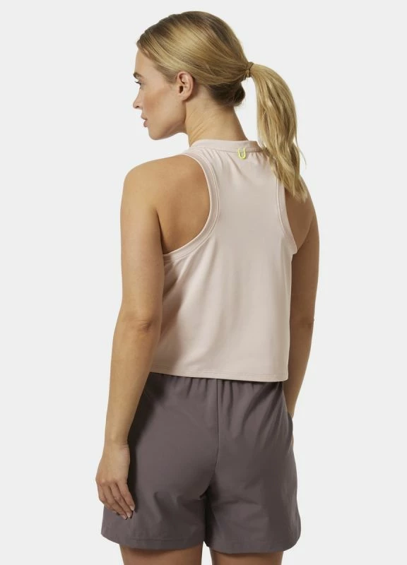 Maicë e shkurtër Helly Hansen për femra, rozë