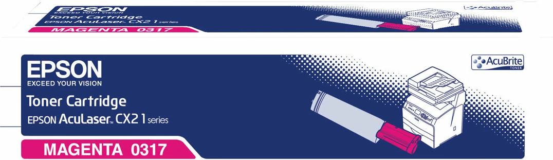 Toner Epson C13S050317 Magenta për AcuLaser CX21, 1-pack