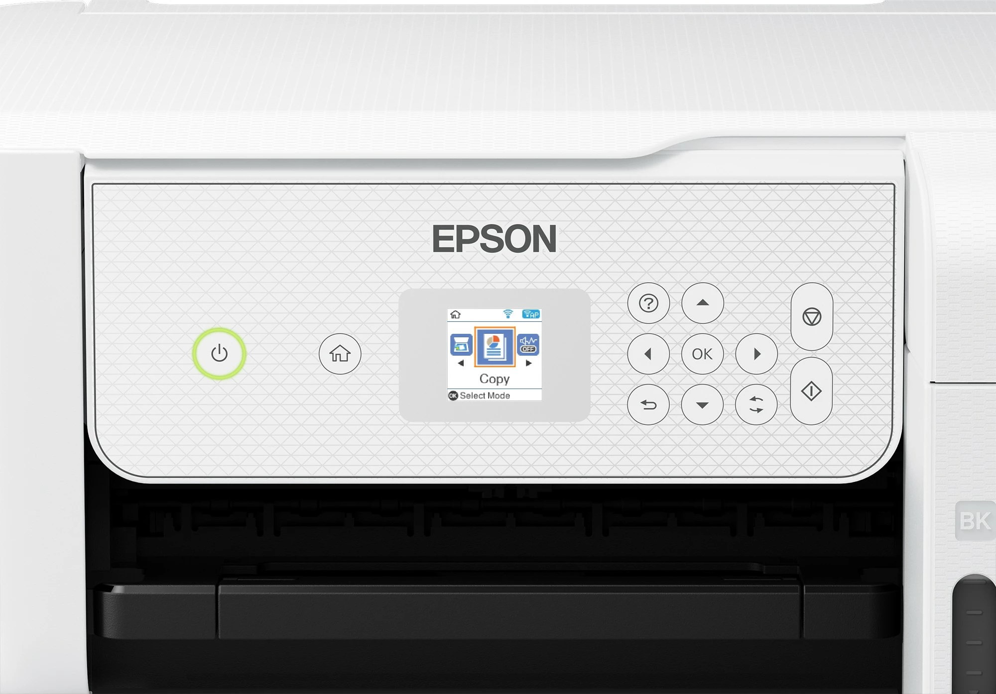 Printer multifunksional Epson EcoTank ET-2876, inkjet, Wi-Fi, i bardhë