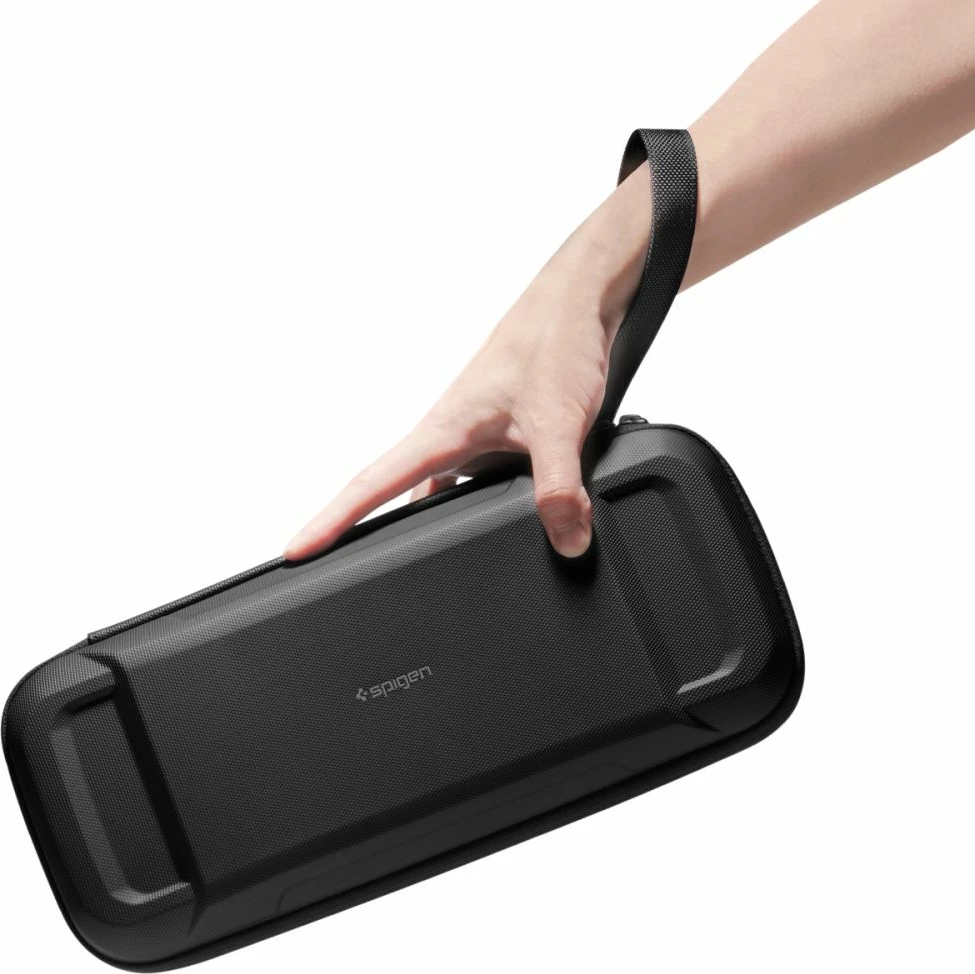 Mbështjellës Spigen Rugged Armor Pro për Sony Playstation Portal, i zi