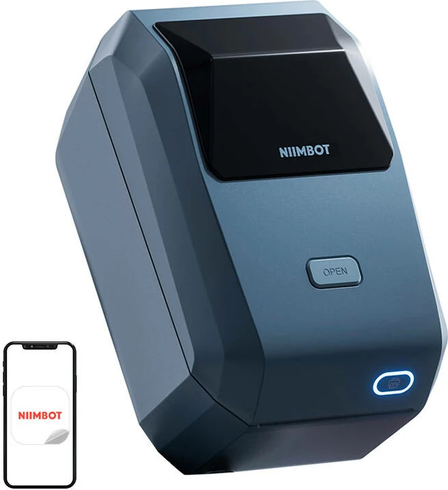 Printer etiketa portabil NIIMBOT K3, Bluetooth/USB, blu