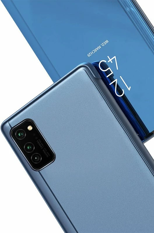 Mbështjellës Hurtel Clear View për Samsung Galaxy A72 4G, Rozë