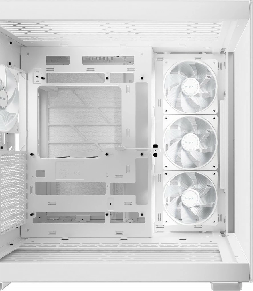 Kasë, be quiet!, Light Base 600 LX BGW68, Midi Tower ATX/mATX/Mini ITX, 4x120mm ARGB, xham i kalitur, e bardhë