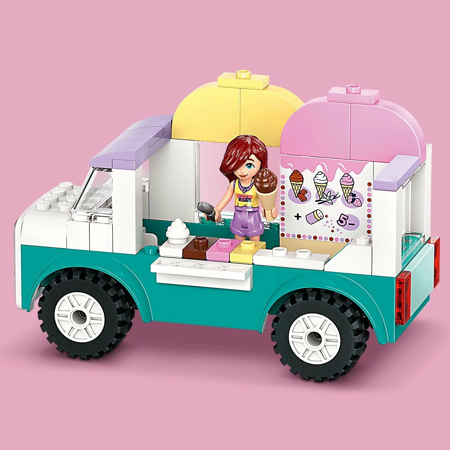 Set LEGO Friends 42644 Furgon akulloreje Heartlake City 92 copë, 4+