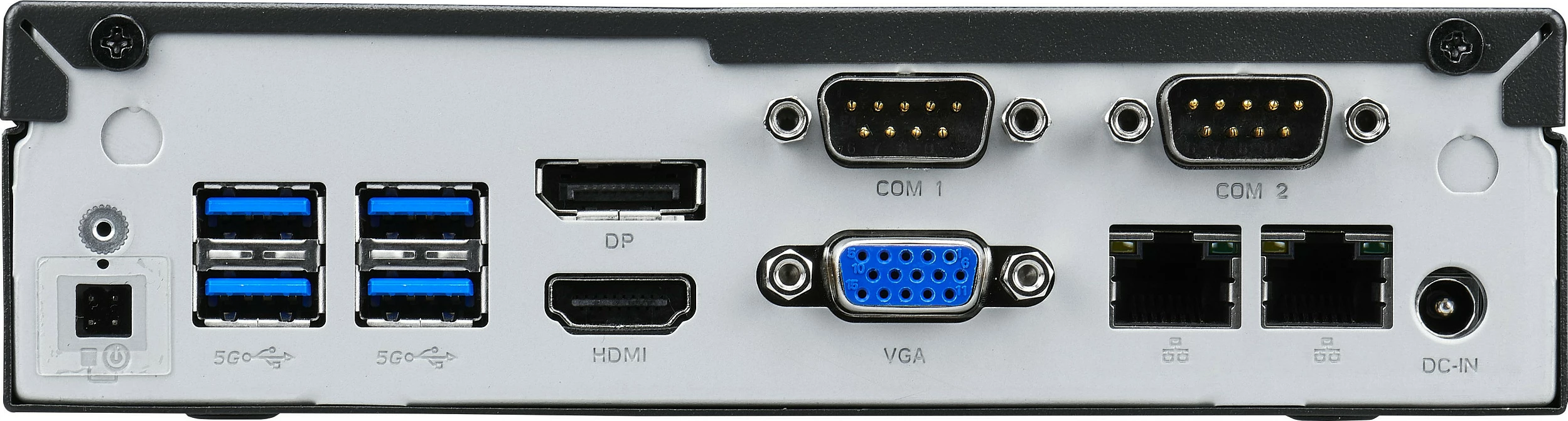 Kasë Shuttle XPC slim DL30N, Intel N100, DDR5, 2x LAN, fanless, 1.35L, e zezë