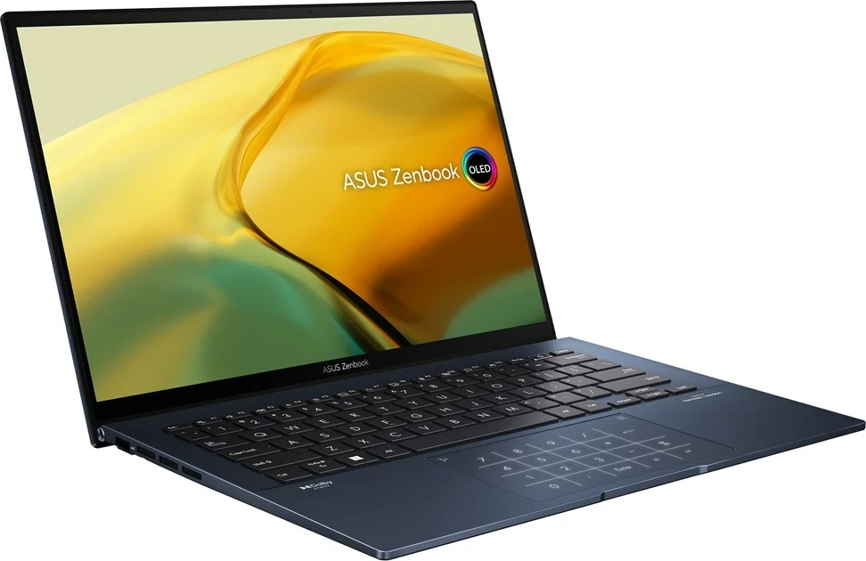 Laptop ASUS Zenbook 14 OLED UX3402VA-KN593X, Intel Core i7-13700H, 16GB RAM, 1TB SSD, Ponder Blue