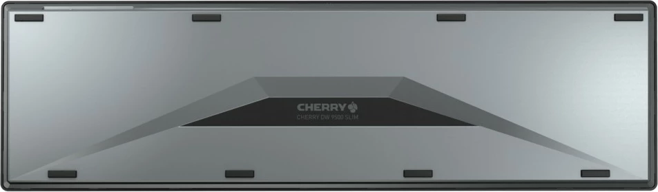 Tastierë dhe Maus Cherry DW 9500 SLIM, Wireless, RF Wireless + Bluetooth, QWERTY, E zezë, Gri
