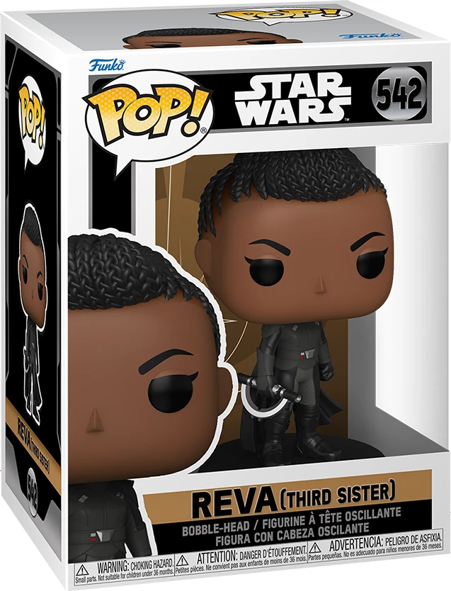 Figurinë vinyl Funko Pop Funko Star Wars Reva (Third Sister) #542, bobble-head