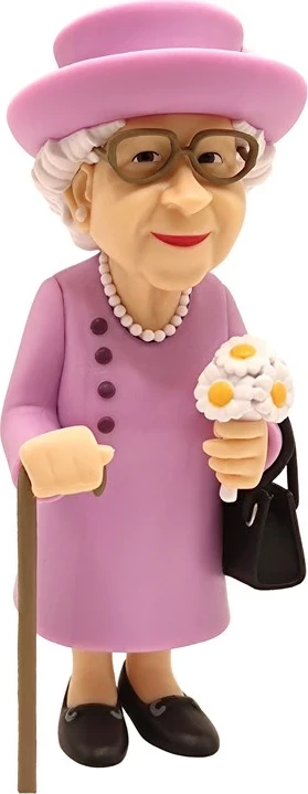 Figurinë koleksionuese MINIX Queen Elizabeth II, Rozë