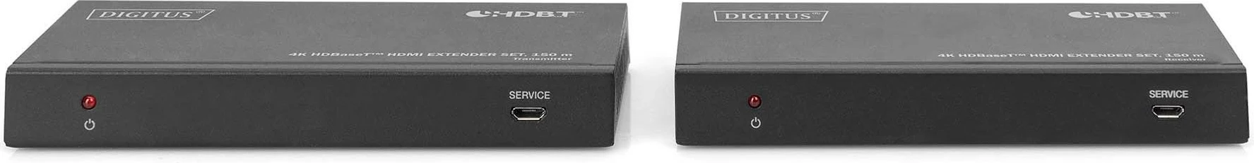 HDMI Extender Set Digitus HDBaseT 4K, 150m, AV transmetues & pranues, i zi