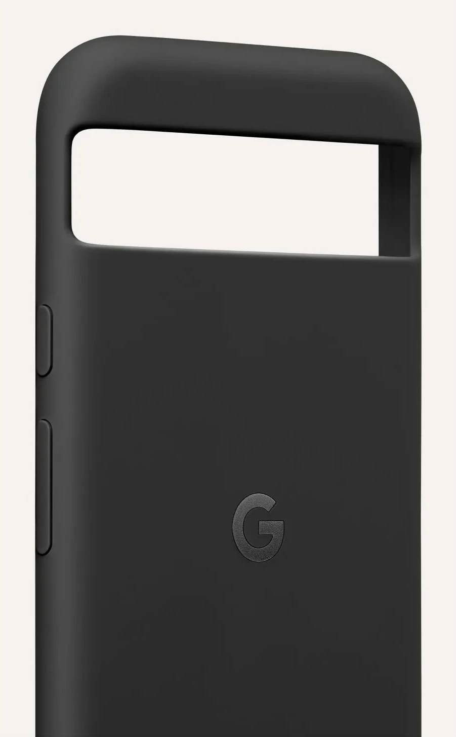 Mbështjellës Google Pixel 8a, polikarbonat/silikon, Obsidian