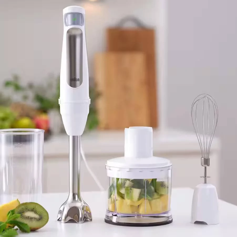 Blender dore, Braun, MQ7035BI, 1000 W, gotë 600 ml, grirës 500 ml, e zezë