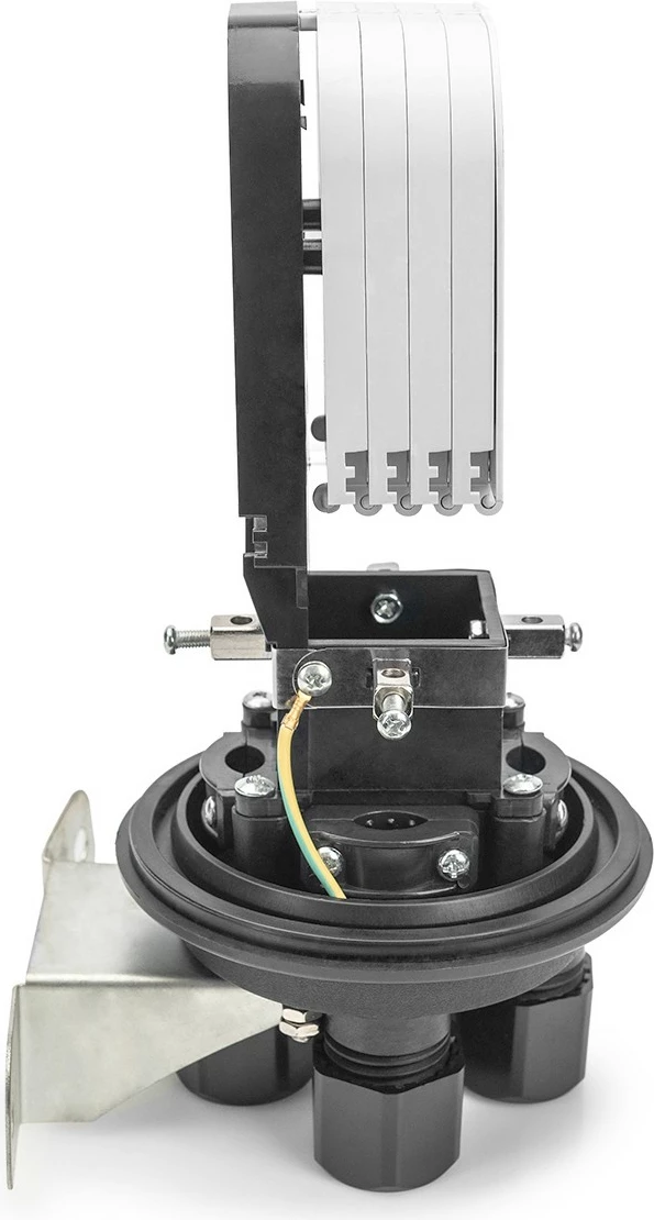 Muffe fibrë optike Digitus LWL, deri 48 fibra, e zezë