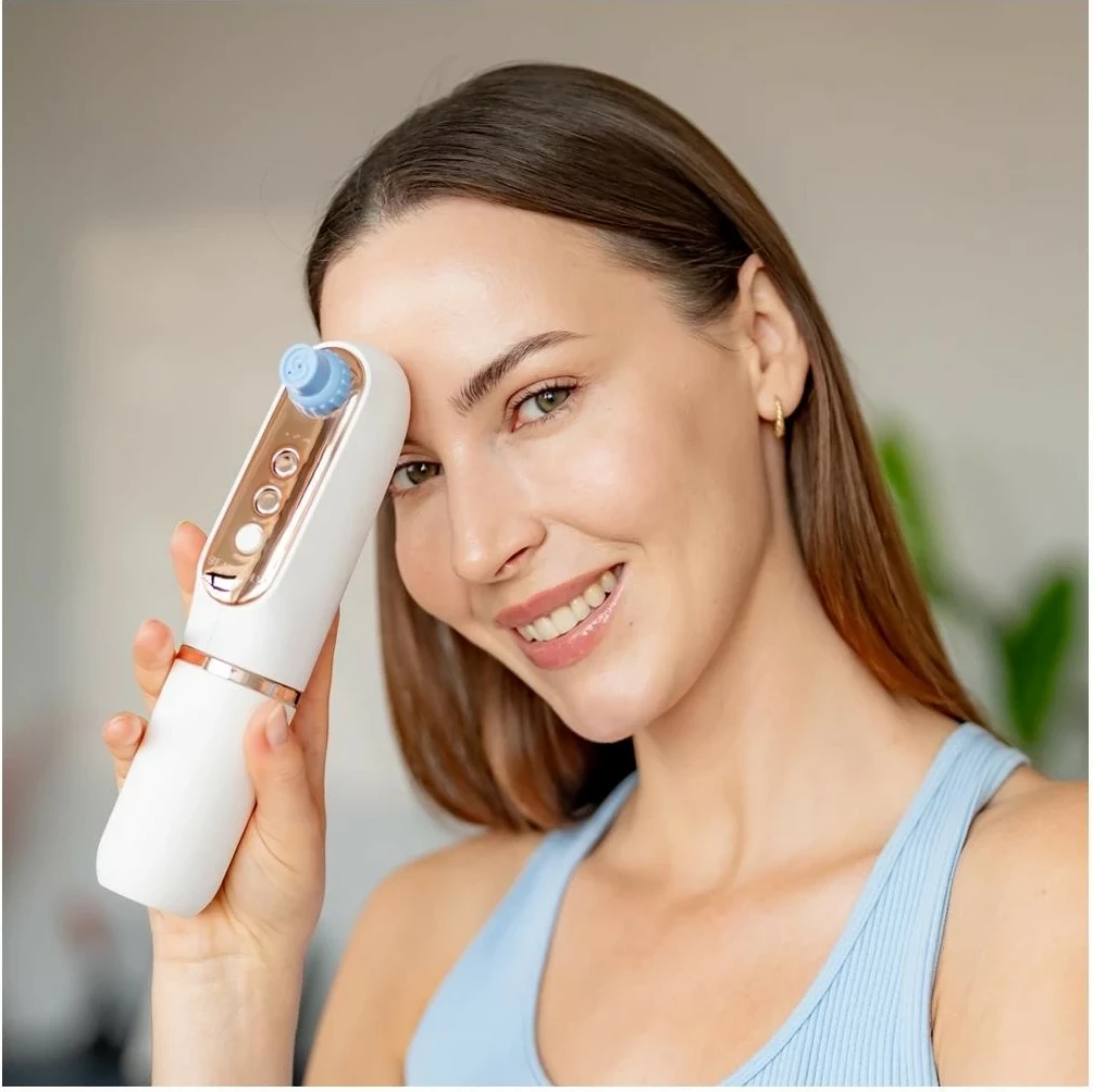 Pajisje fytyre Beautifly B-Hydraclear PRO, 3 shpejtësi, kamerë HD, e bardhë
