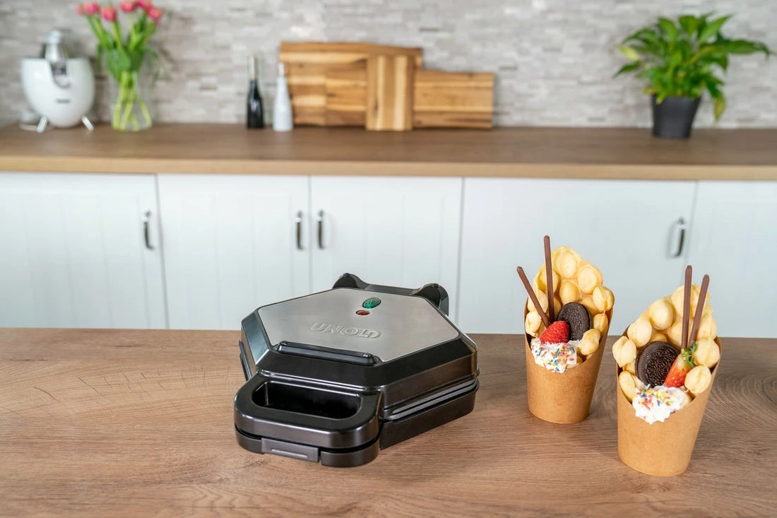 Wafflemaker UNOLD 48245 Bobby Bubble, 700W, i zi