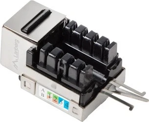 Soketë RJ45 Lanberg, LSA FTP Cat 6 90°
