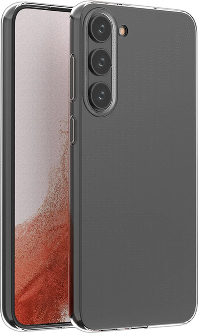 Mbështjellës Hurtel Ultra Clear 0.5mm për Samsung Galaxy S23+, Transparent