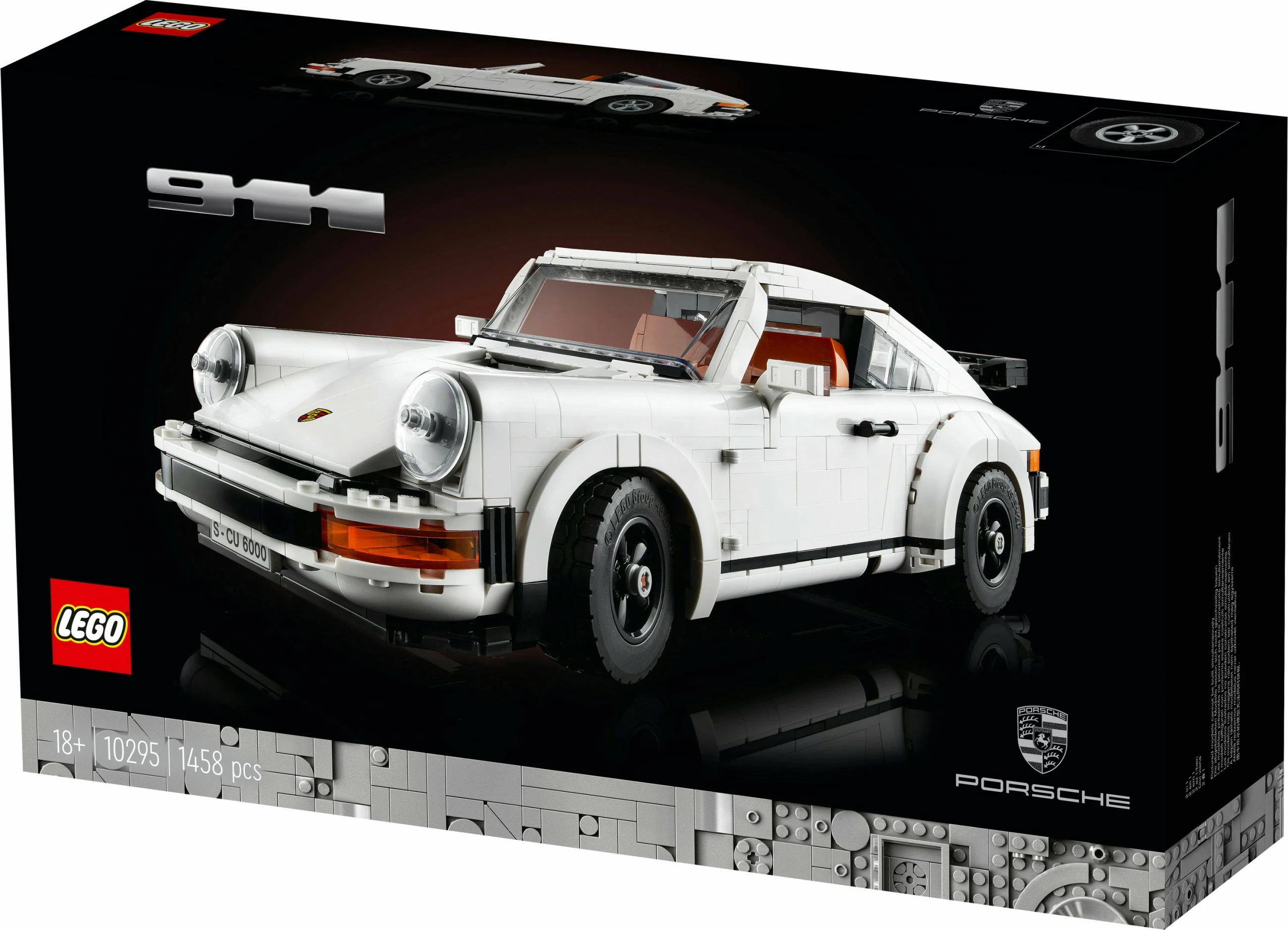 Set ndërtimi LEGO Creator Expert Porsche 911, 1458 pjesë, Multingjyrësh