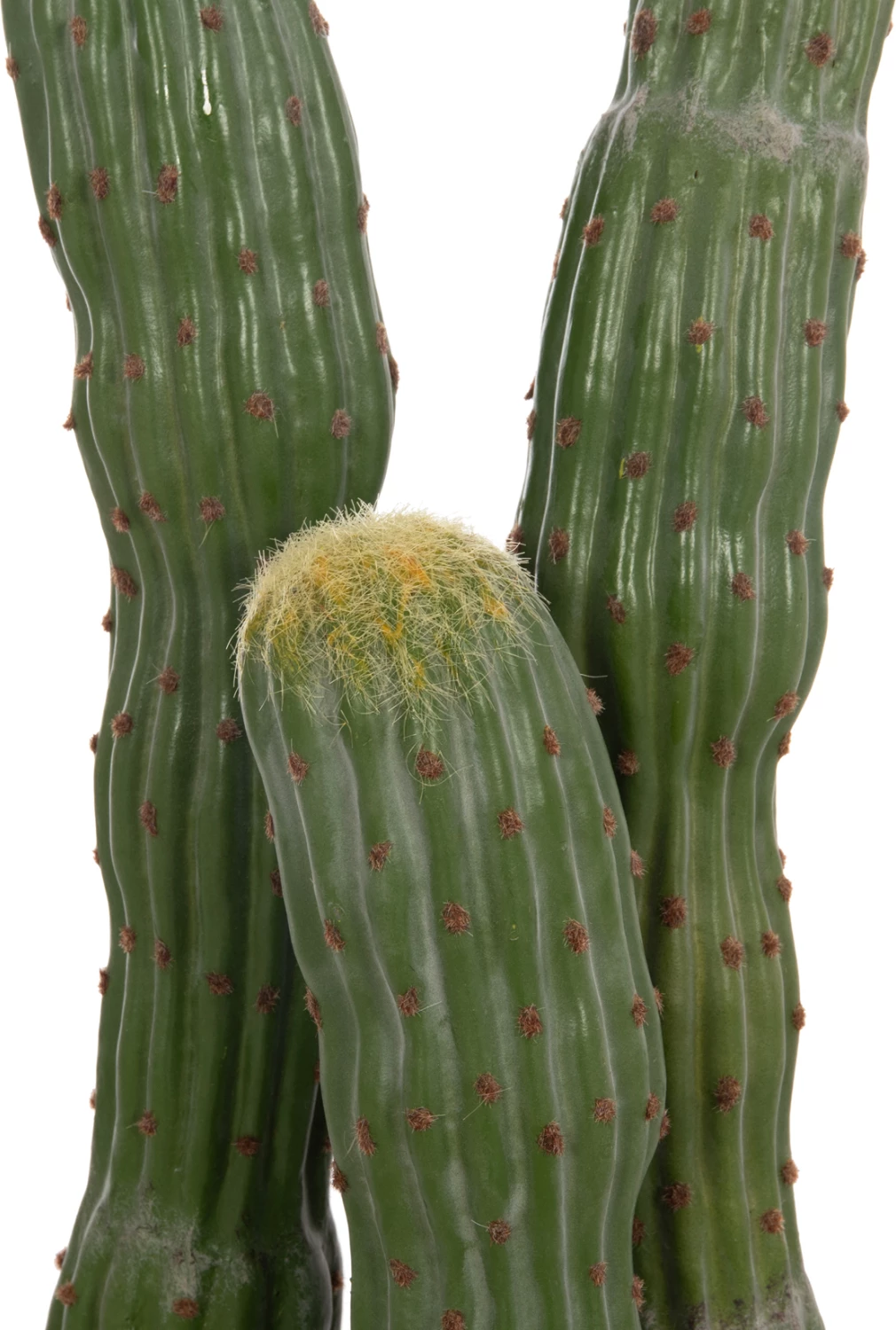 Bimë dekorative sintetike në vazo, lloj kaktusi, FH4747, 17.5x115cm