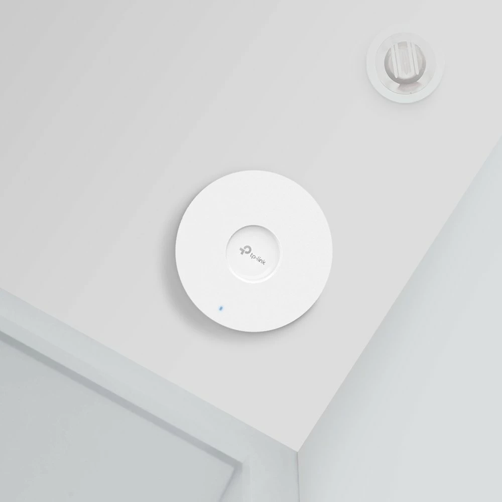 Access Point TP-Link EAP650 Wi‑Fi 6 AX3000 Dual-Band PoE+ i bardhë