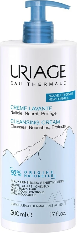 Xhel pastrues trupi dhe flokësh URIAGE Eau Thermale Cleansing Cream unisex 500ml