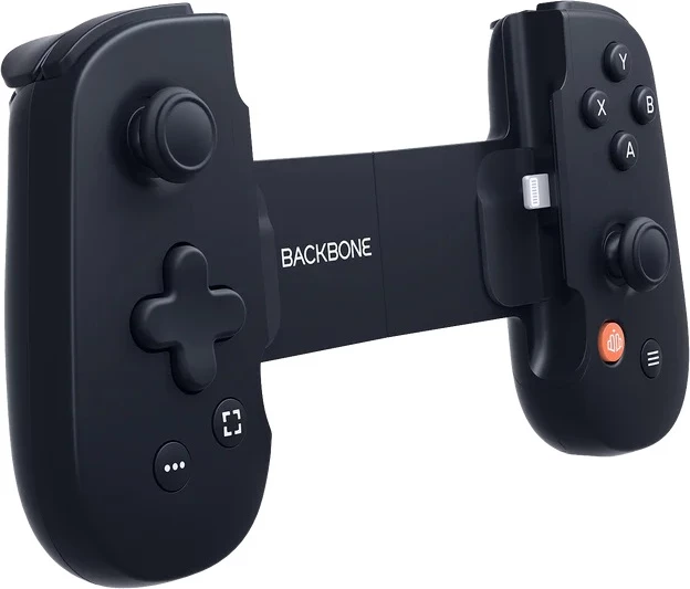 Kontroller gaming BACKBONE One për iPhone (Lightning), i zi