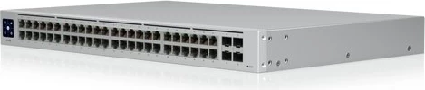 Switch Ubiquiti UniFi USW-48-POE, Managed, L2, Gigabit Ethernet, Inox
