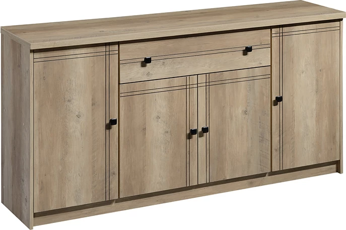 Bufe Libby, ngjyrë natyrale, 160x39.5x83cm