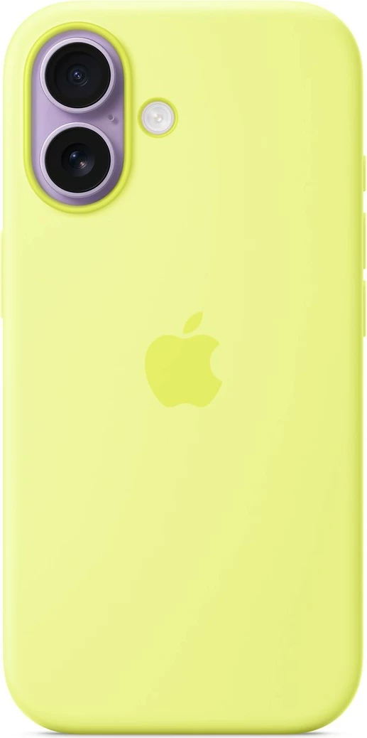 Mbështjellës silikon Apple MagSafe për iPhone 17, Neon Yellow