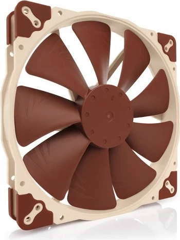 Ventilator kulle Noctua NF A20 5V PWM, 20 cm, Bezhë, E kuqe