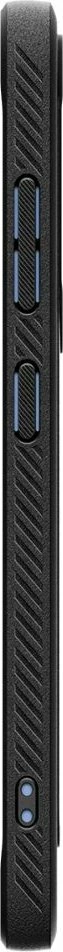 Mbështjellës Spigen Rugged Armor Mag MagSafe për Samsung Galaxy S25, TPU i fortë, i hollë, i zi matte