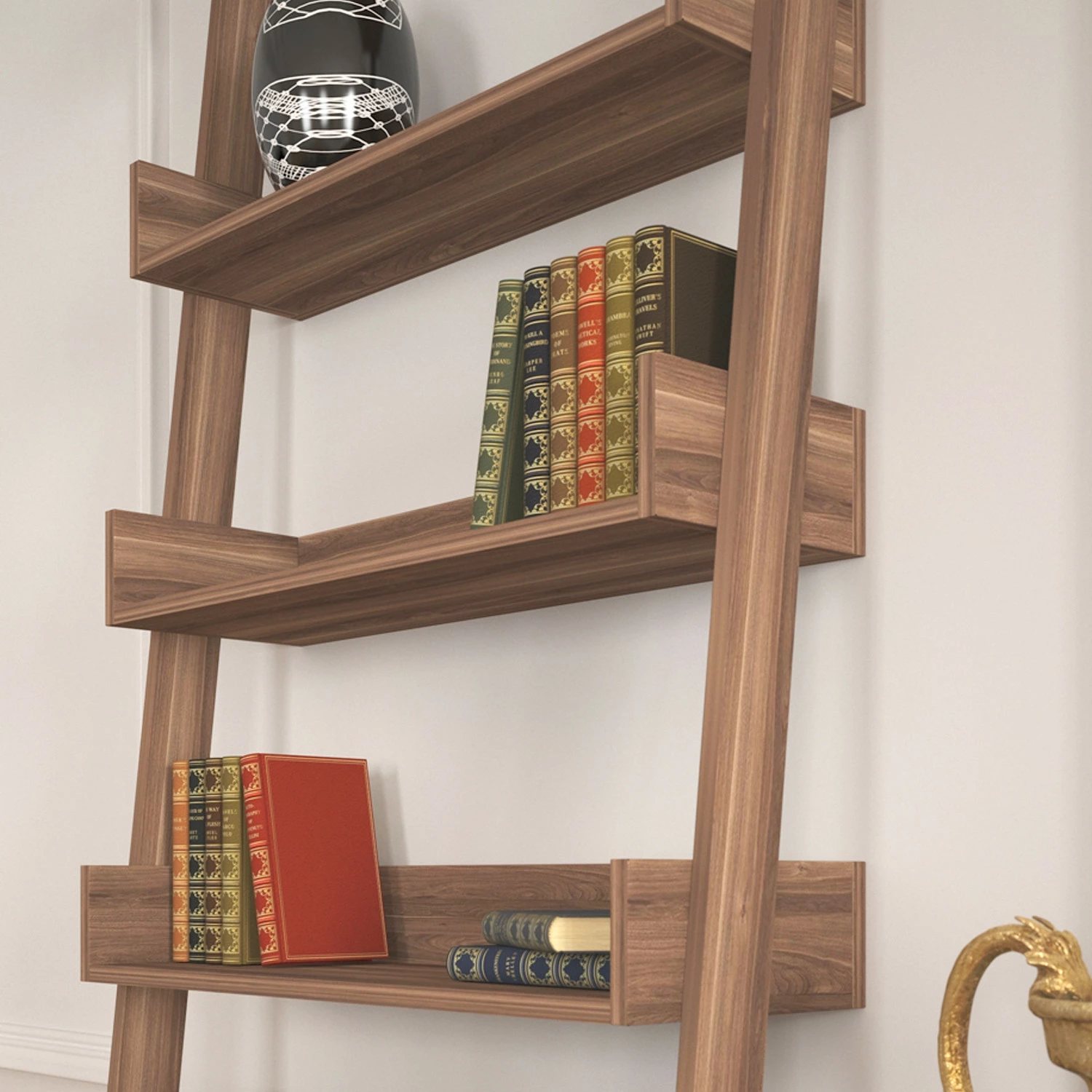 Raft librash Hanah Home, ngjyrë arre, Only