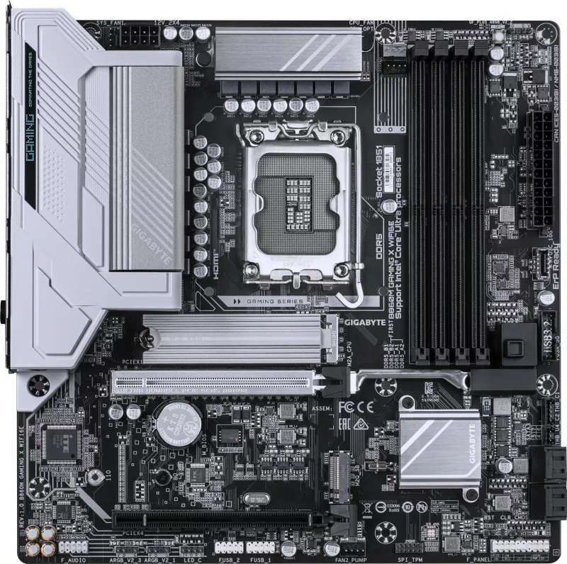 Pllakë amë Gigabyte B860M GAMING X, LGA1851, WiFi6E